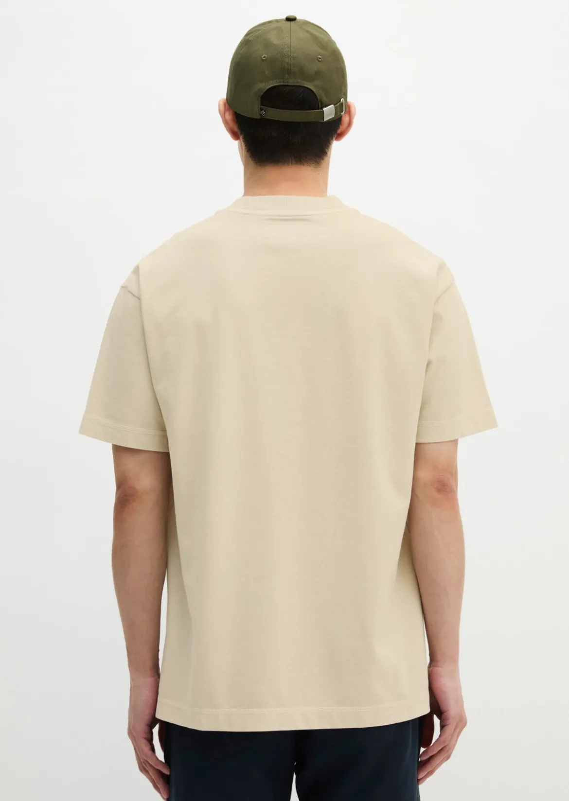 T-Shirt relaxed aus schwerem Bio-Baumwoll-Jersey