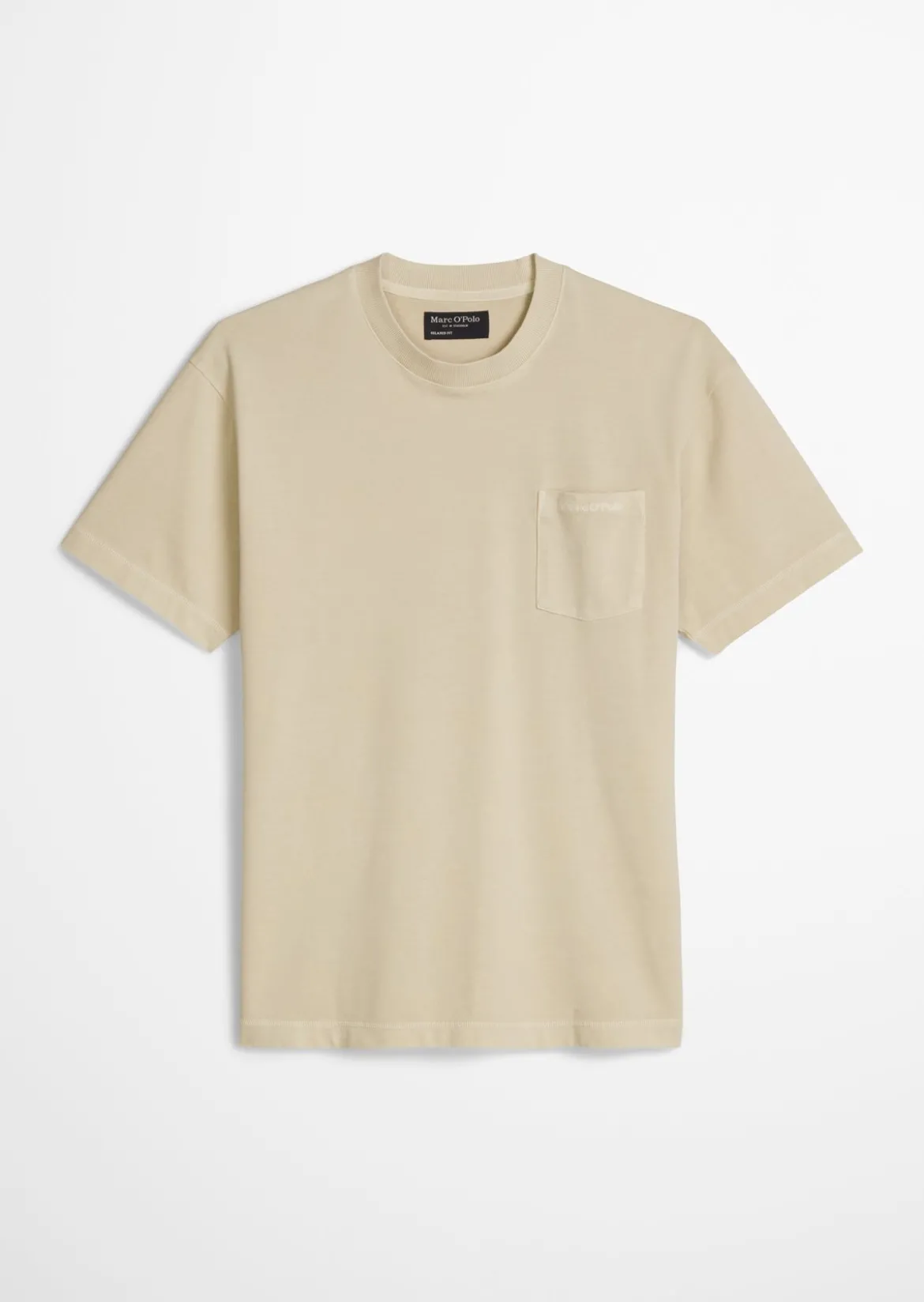 T-Shirt relaxed aus schwerem Bio-Baumwoll-Jersey