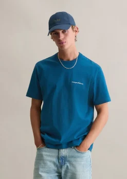 T-Shirt relaxed aus schwerem Bio-Baumwoll-Jersey