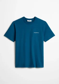 T-Shirt relaxed aus schwerem Bio-Baumwoll-Jersey