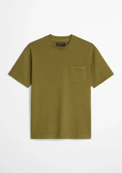 T-Shirt relaxed aus schwerem Bio-Baumwoll-Jersey