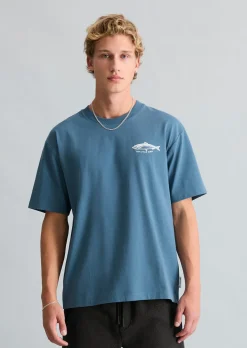 T-Shirt relaxed aus schwerem Bio-Baumwoll-Jersey