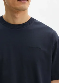 T-Shirt relaxed aus schwerem Bio-Baumwoll-Jersey