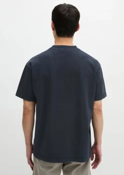 T-Shirt relaxed aus schwerem Bio-Baumwoll-Jersey