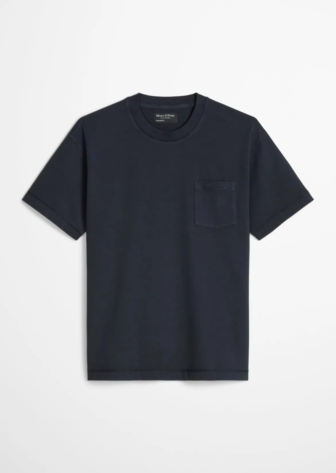 T-Shirt relaxed aus schwerem Bio-Baumwoll-Jersey