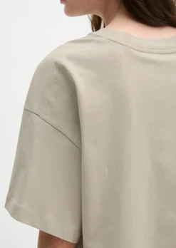 T-Shirt relaxed aus weichem Single Jersey