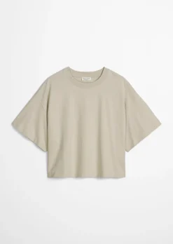 T-Shirt relaxed aus weichem Single Jersey
