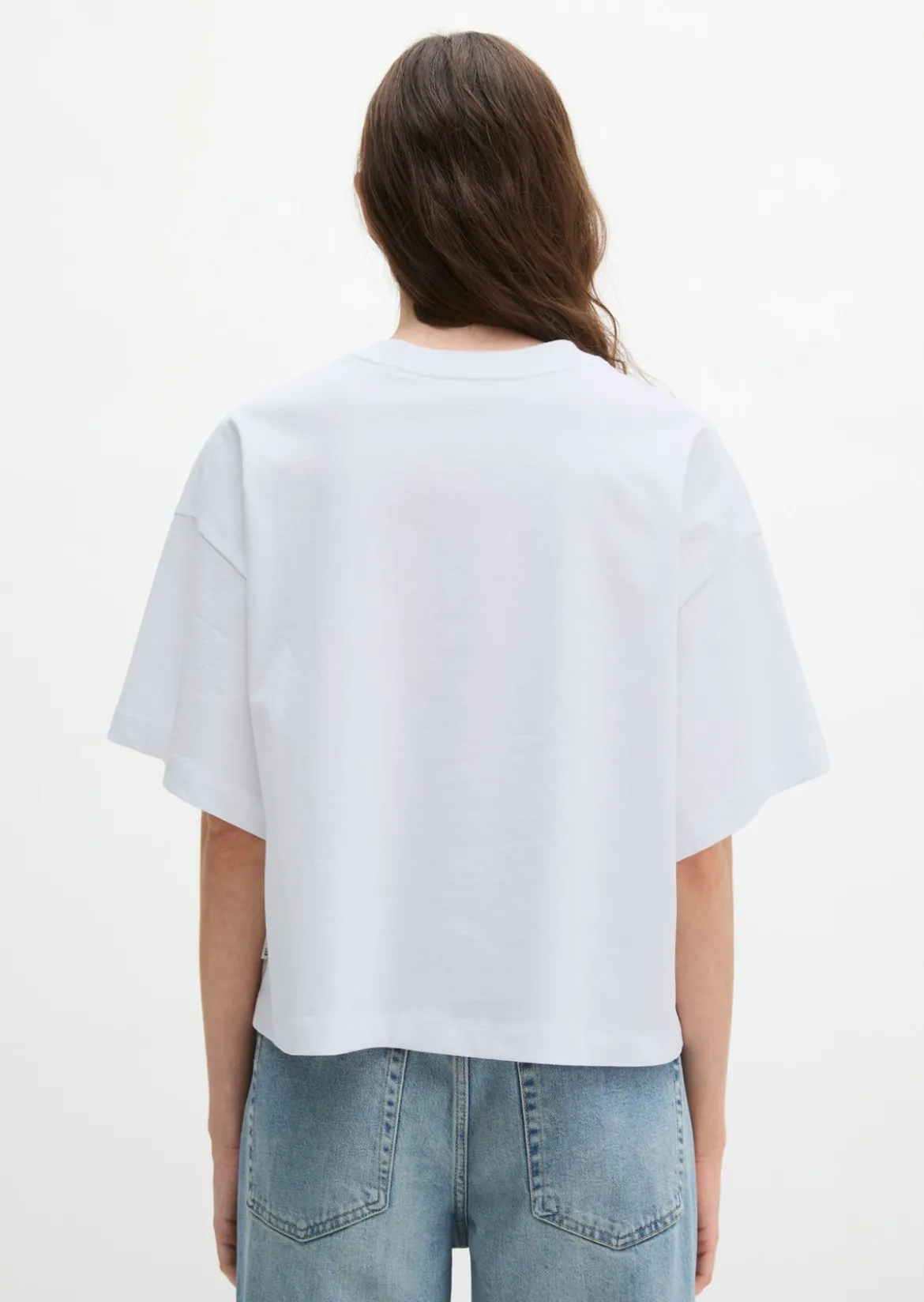 T-Shirt relaxed aus weichem Single Jersey