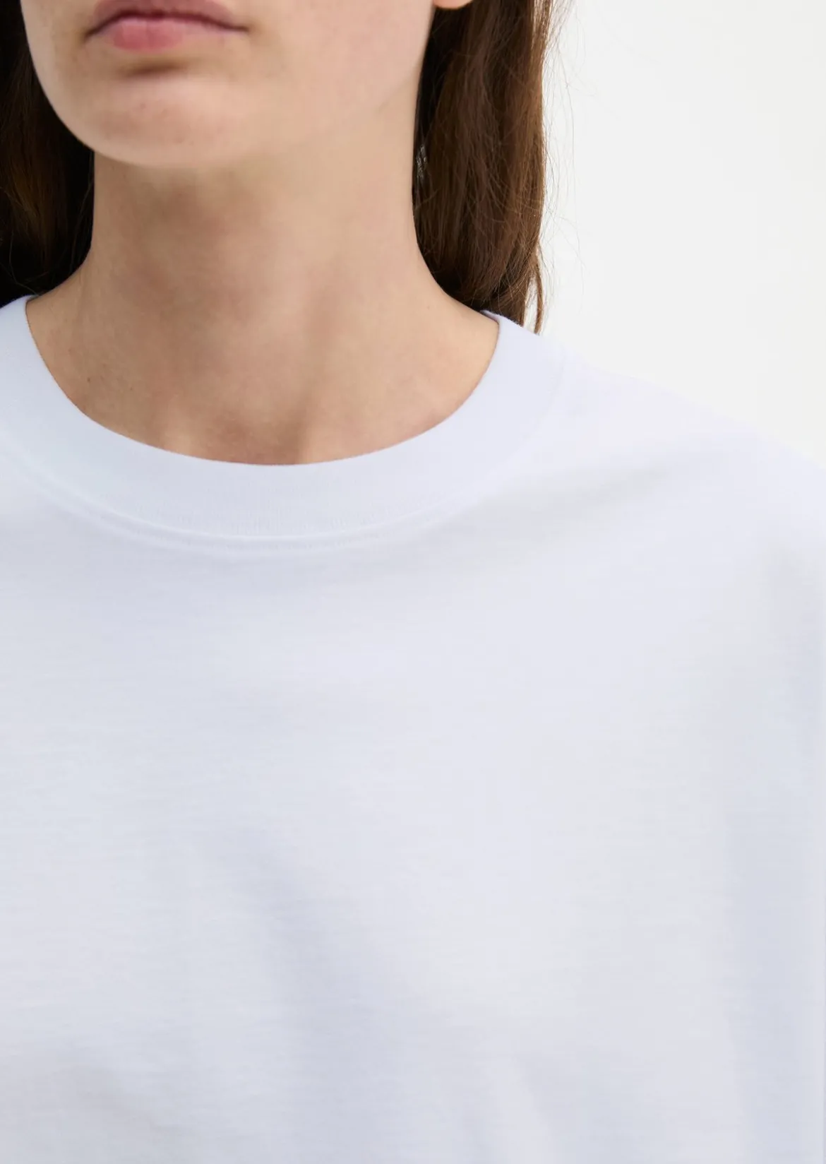 T-Shirt relaxed aus weichem Single Jersey