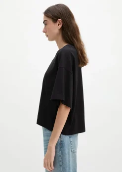 T-Shirt relaxed aus weichem Single Jersey