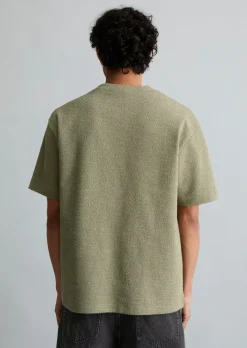 T-Shirt relaxed mit feiner Bouclé-Struktur