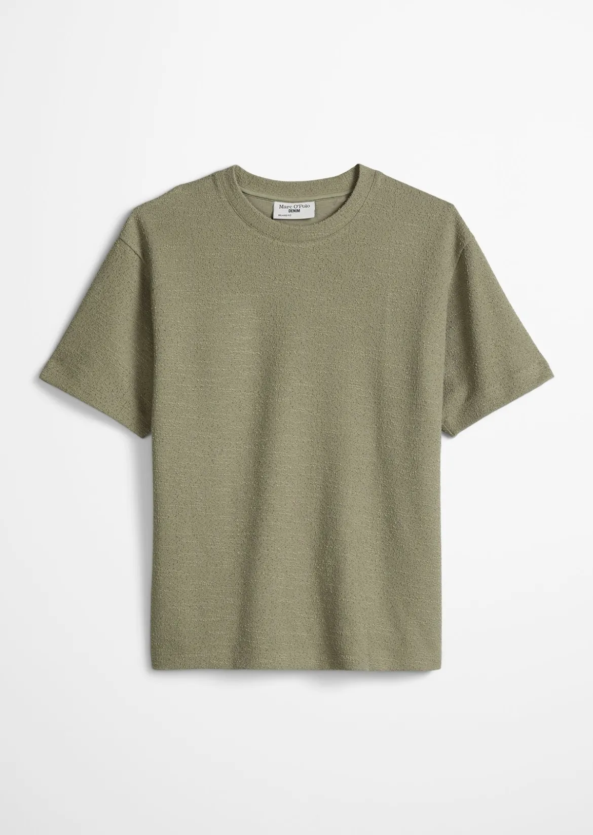 T-Shirt relaxed mit feiner Bouclé-Struktur