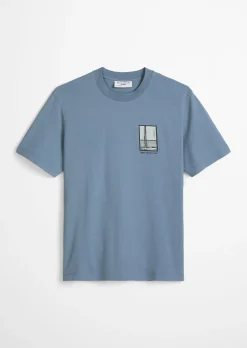 T-Shirt relaxed mit großem Rückenprint