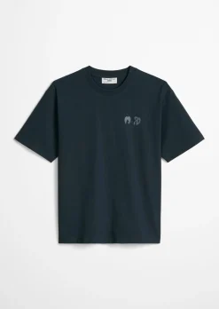 T-Shirt relaxed mit großem Rückenprint