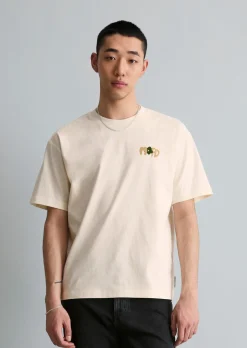 T-Shirt relaxed mit großem Rückenprint