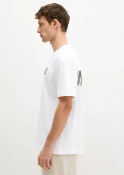 T-Shirt relaxed mit Rückenprint