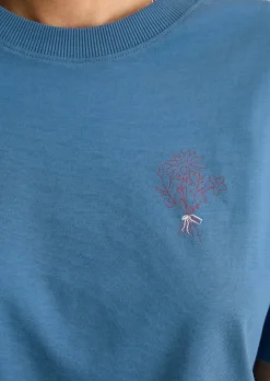 T-Shirt relaxed mit Rückenprint
