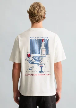 T-Shirt relaxed mit Rückenprint
