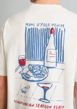 T-Shirt relaxed mit Rückenprint