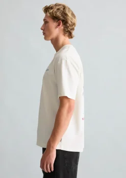 T-Shirt relaxed mit Rückenprint