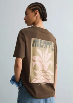 T-Shirt relaxed mit Rückenprint