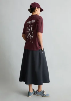 T-Shirt relaxed mit Rückenprint