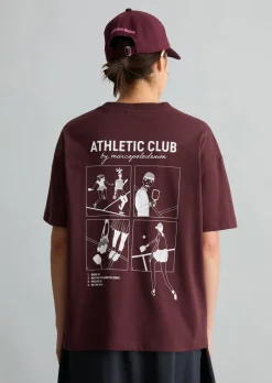 T-Shirt relaxed mit Rückenprint