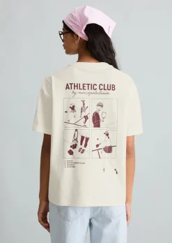 T-Shirt relaxed mit Rückenprint