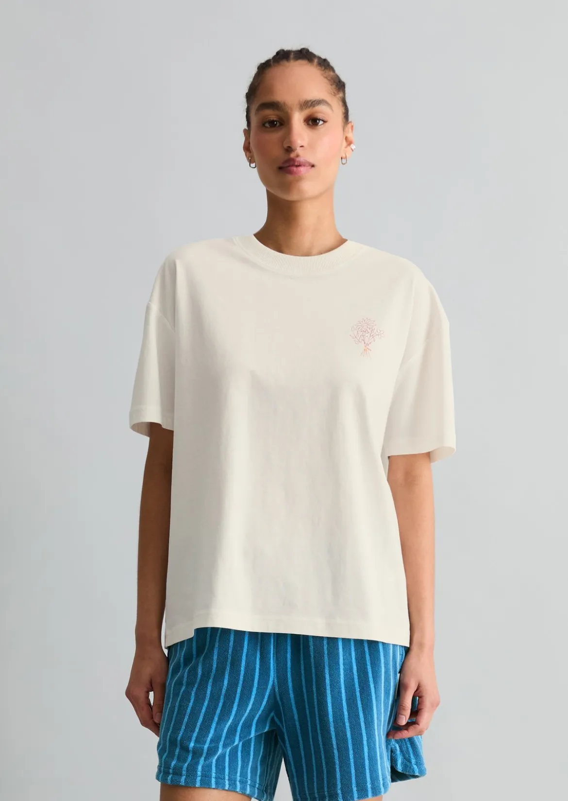 T-Shirt relaxed mit Rückenprint
