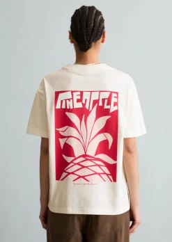 T-Shirt relaxed mit Rückenprint