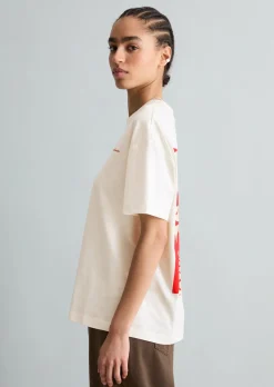 T-Shirt relaxed mit Rückenprint