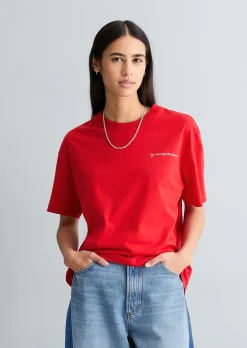 T-Shirt relaxed mit Rückenprint