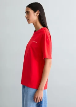 T-Shirt relaxed mit Rückenprint