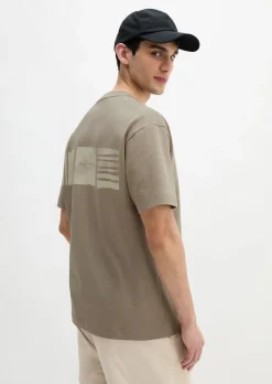T-Shirt relaxed mit Rückenprint
