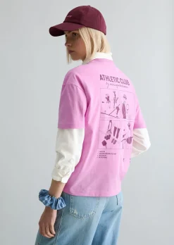 T-Shirt relaxed mit Rückenprint