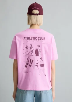 T-Shirt relaxed mit Rückenprint