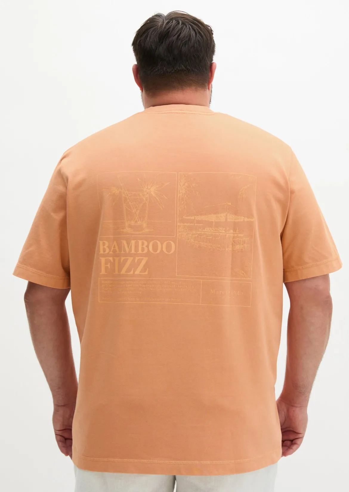 T-Shirt relaxed mit saisonalem Rückenprint