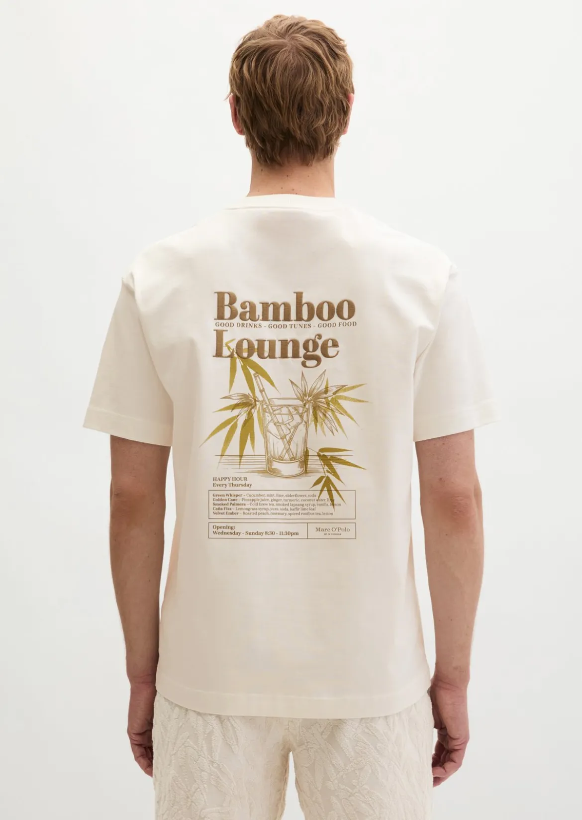 T-Shirt relaxed mit saisonalem Rückenprint