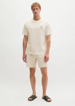 T-Shirt relaxed mit saisonalem Rückenprint