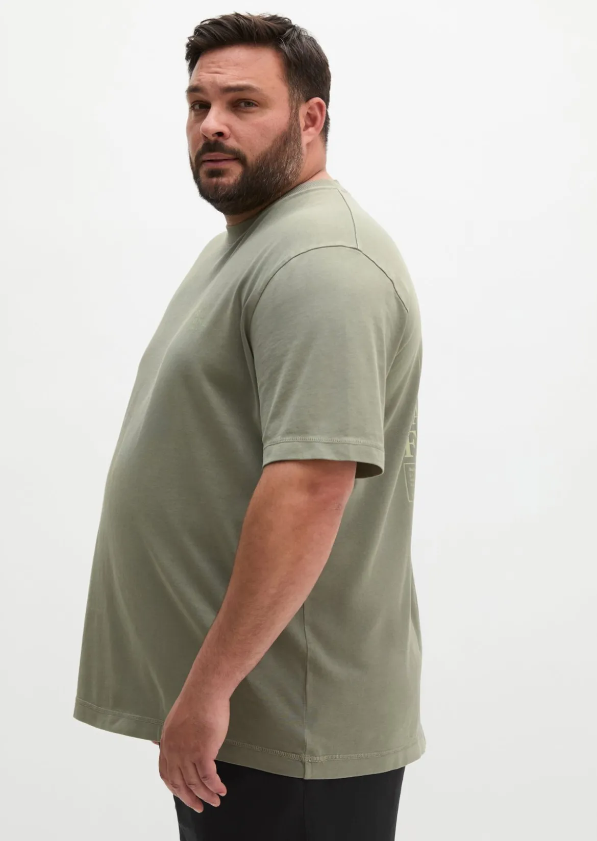 T-Shirt relaxed mit saisonalem Rückenprint