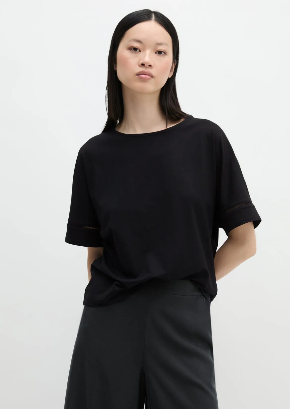 T-Shirt relaxed mit TENCEL™ Modal