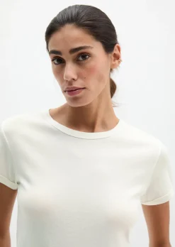 T-Shirt slim aus Organic Cotton