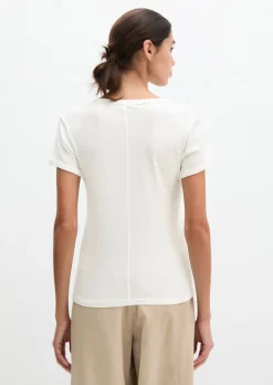 T-Shirt slim aus Organic Cotton