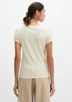 T-Shirt slim aus Organic Cotton