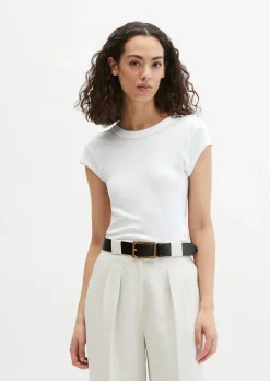 T-Shirt slim aus Organic Cotton