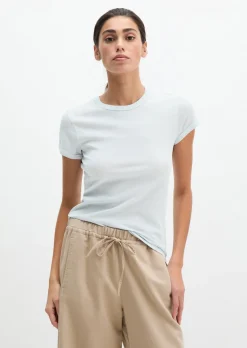 T-Shirt slim aus Organic Cotton