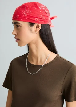 T-Shirt slim aus weichem Rippjersey