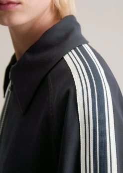 Twill-Blouson relaxed cropped mit LENZING™ ECOVERO™