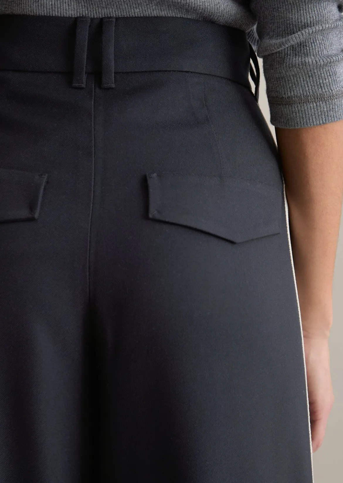 Twill-Bundfaltenhose relaxed mit LENZING™ ECOVERO™