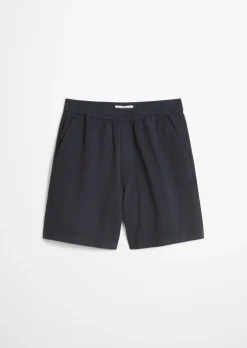 Twill-Jogger-Shorts regular aus elastischem Bio-Baumwoll-Twill